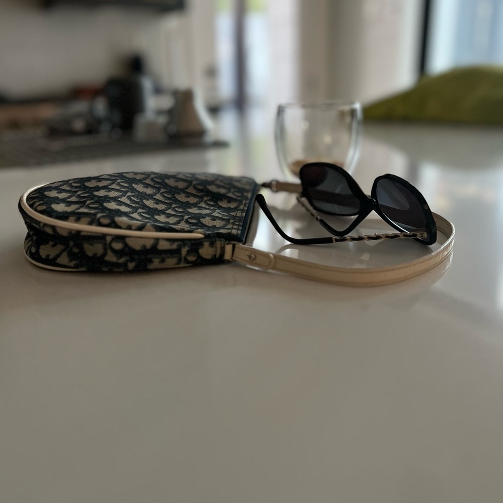 Authentic vintage Dior Trotter handbag with Dustbag!